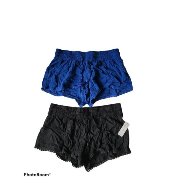 Old Navy Lot Of 2 New Shorts Cute Party Elastic Wa - Picture 1 of 5